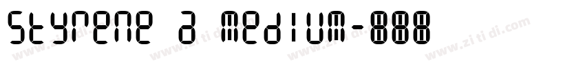 styrene a medium字体转换